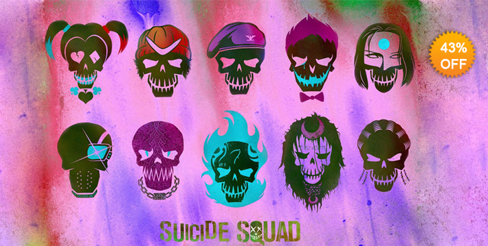 Suicide Squad Parykker